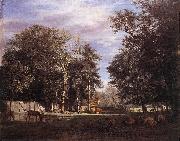 VELDE, Adriaen van de The Farm er oil painting